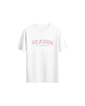 Yaz mevsiminde Yazılı Tişört - Season in Summer Regular Tshirt