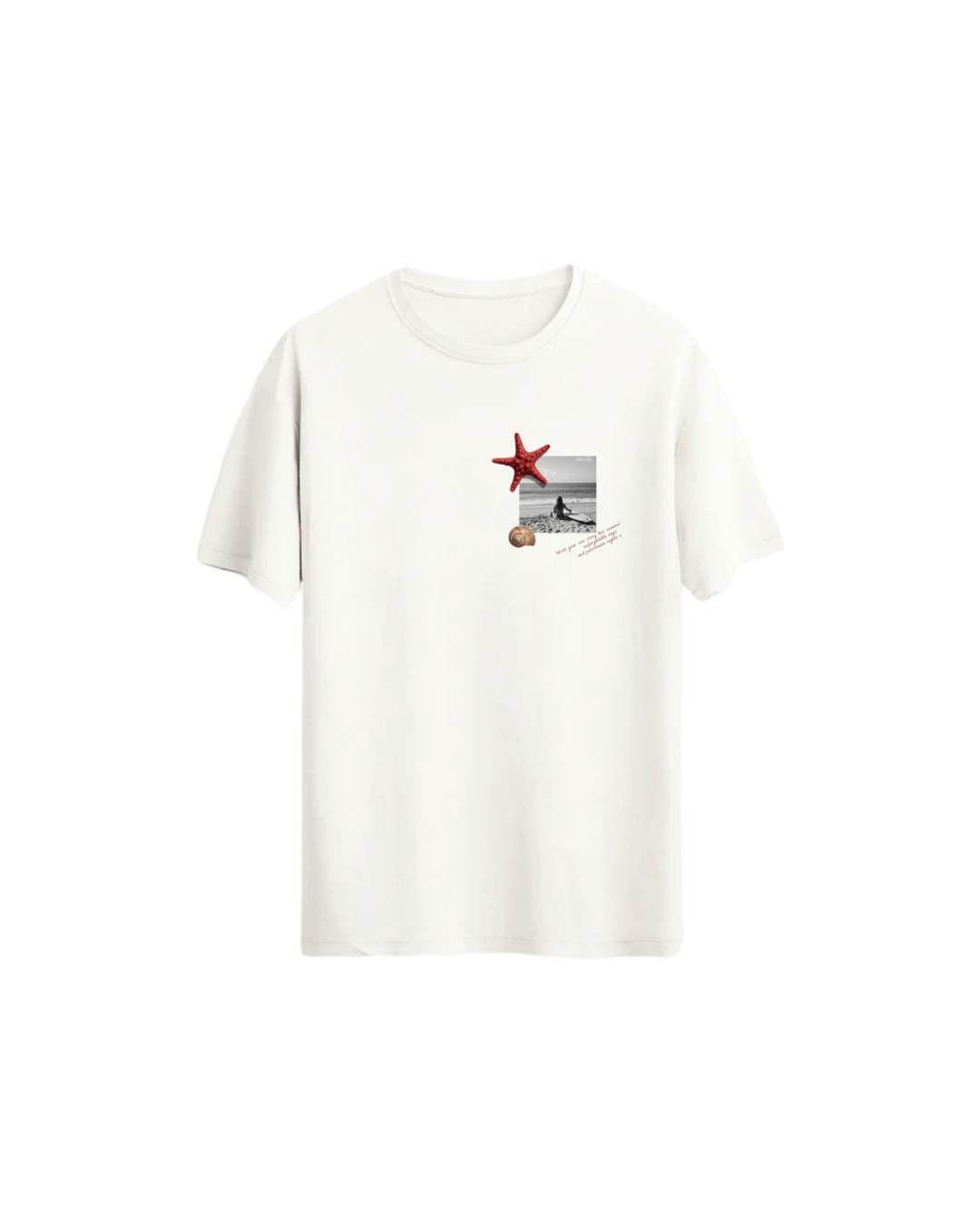 Kıyıda Bir An Tişört-A Moment by the Shore Regular Tshirt