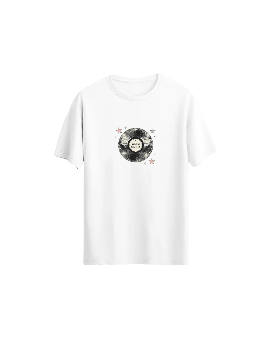 Yıldızlı Disko topu Tişört- Starry Disco Ball Regular Tshirt